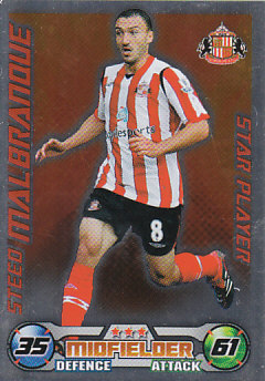 Steed Malbranque Sunderland 2008/09 Topps Match Attax Star Player #287